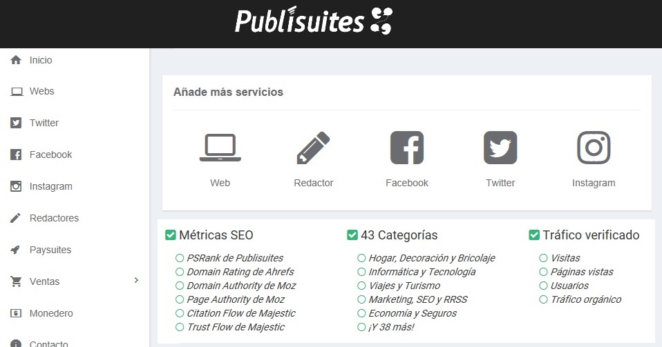 Publisuites, una plataforma con miles de opciones para generar ingresos