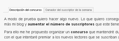 Lee más sobre el artículo Insertar pestañas en los posts para darles más dinamismo