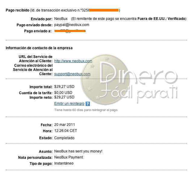 Lee más sobre el artículo Alegría y tristeza con el nuevo comprobante de pago de Neobux