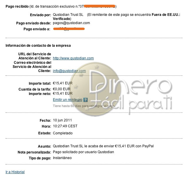 Lee más sobre el artículo Nuevo pago de Qustodian – ganar dinero con el móvil