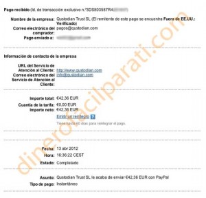 Lee más sobre el artículo Comprobante de pago de Qustodian (42€) y nuevas medidas de seguridad