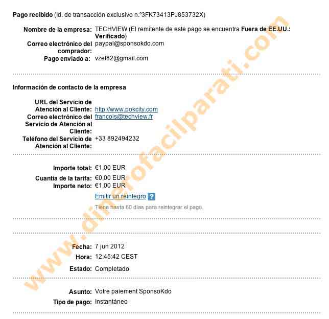 En este momento estás viendo Comprobante de pago de Sponsokdo – rápidos en el pago y fiables