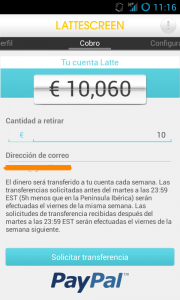 Lee más sobre el artículo Comprobante de pago de Lattescreen – Nueva página fiable para ganar dinero con el móvil.