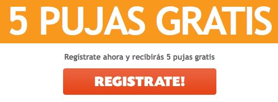 5 pujas gratis madbid