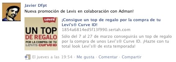 promoción levis adman