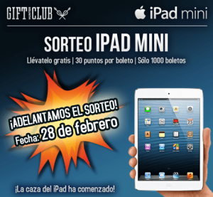 Lee más sobre el artículo ¿Cómo ganar un Ipad Mini gratis con GiftHunterClub?