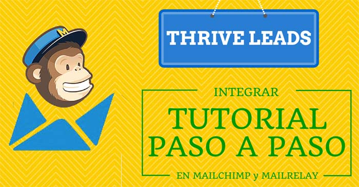 Lee más sobre el artículo Cómo integrar Thrive Leads con Mailchimp, MailRelay u otros