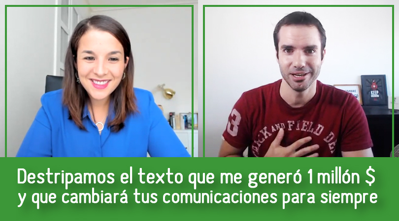 Lee más sobre el artículo Destripamos el texto que me ha generado 1 millón $ y que cambiará tus comunicaciones para siempre