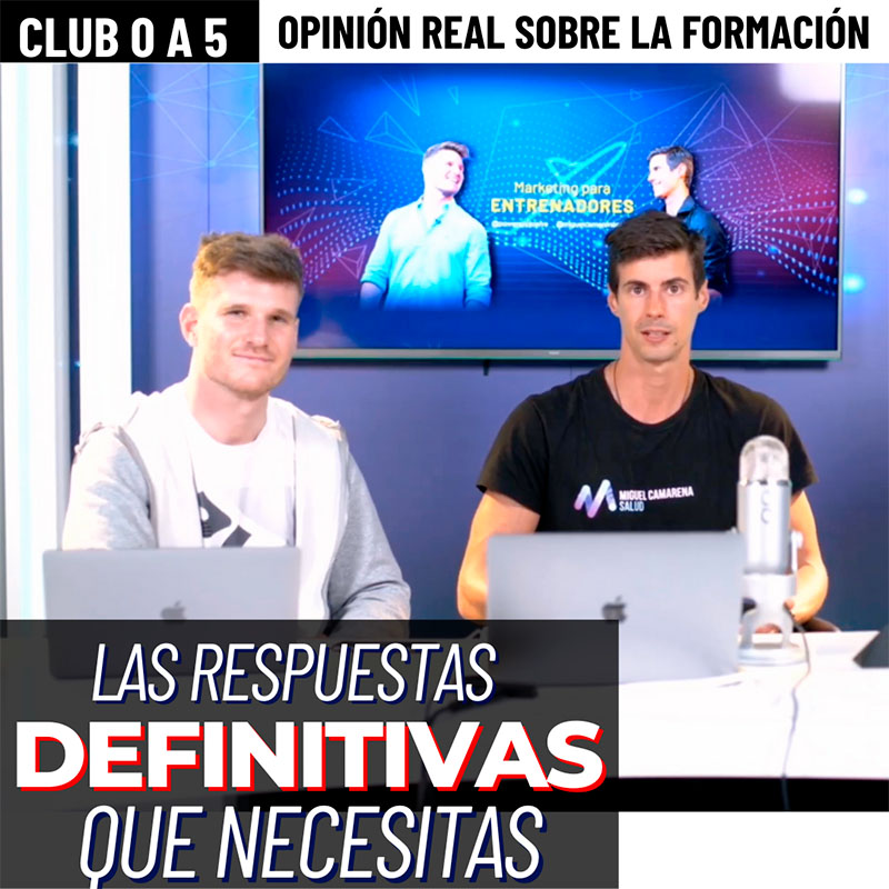 Lee más sobre el artículo Club de 0 a 5: Todo sobre la formación de Miguel Camarena y David Marchante para emprender un negocio digital con éxito
