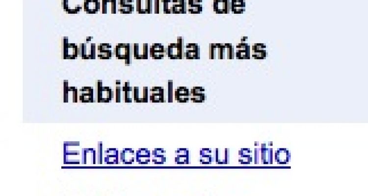 posicion de mi sitio en google