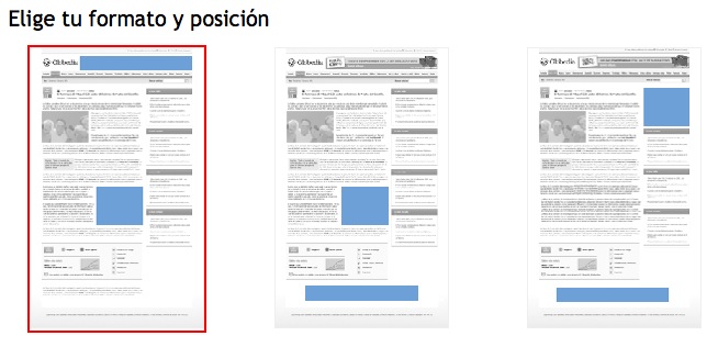 publicidad en globedia Formatos de publicidad en Globedia
